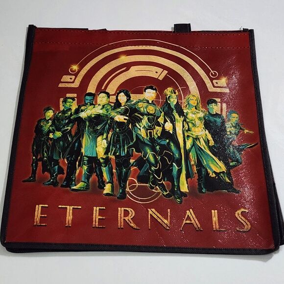 Disney Marvel Eternals Character Tote Halloween Trick or Treat Bag NEW - Picture 1 of 6